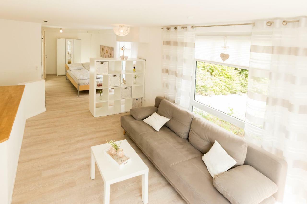 Weserwohnung - Bootshaus Urlaub Am Wasser Hamelin Buitenkant foto