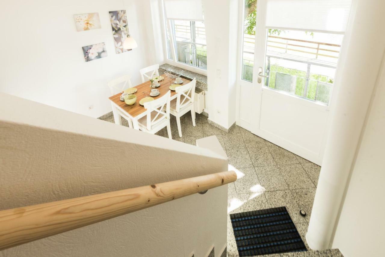 Weserwohnung - Bootshaus Urlaub Am Wasser Hamelin Buitenkant foto