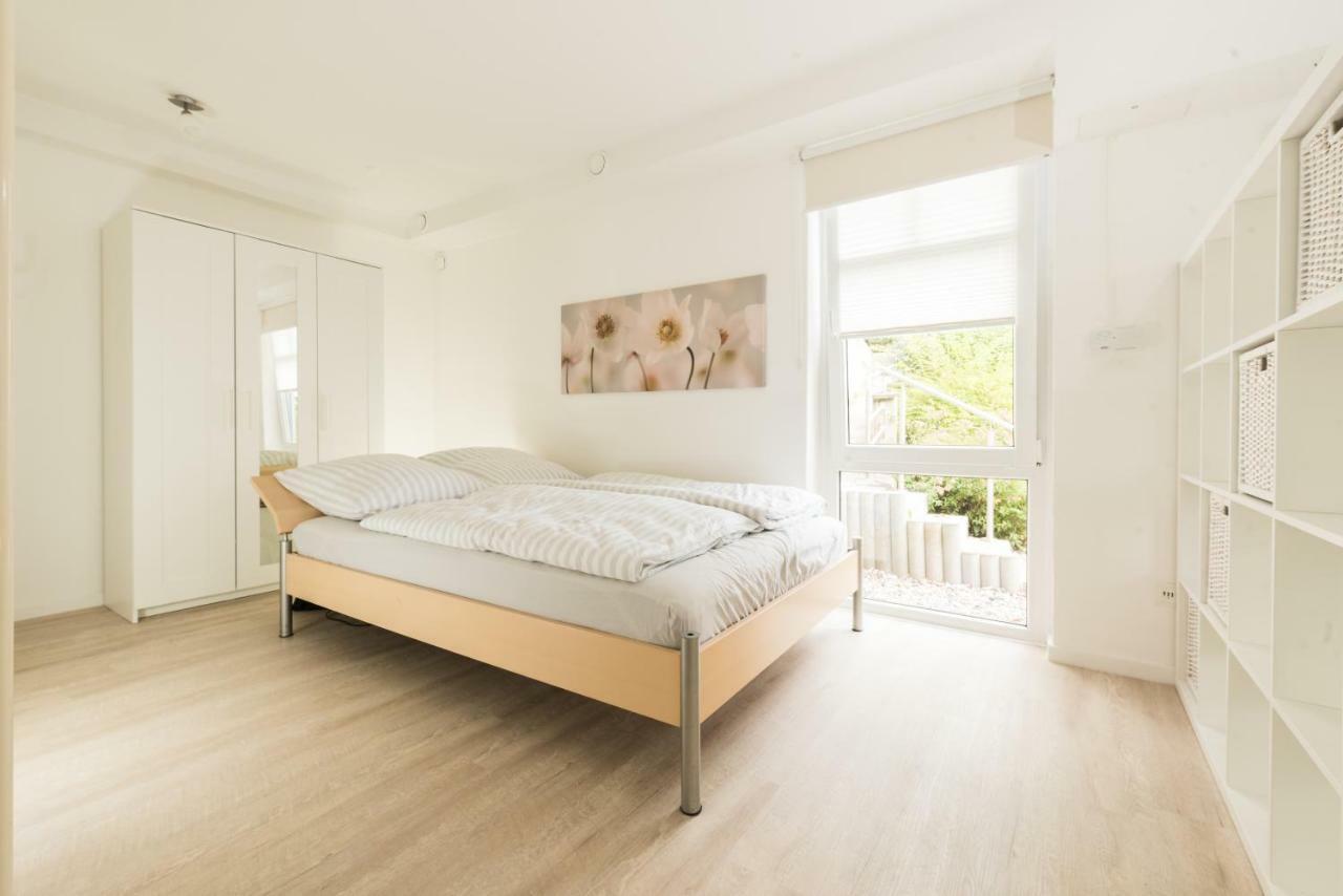 Weserwohnung - Bootshaus Urlaub Am Wasser Hamelin Buitenkant foto